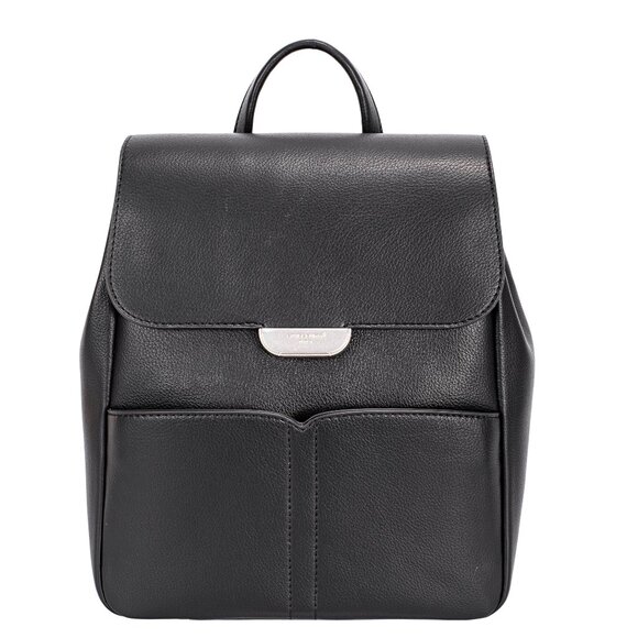 David Jones Paris Women Fashion Structured Medium Backpack - Oxford Tan main image 5